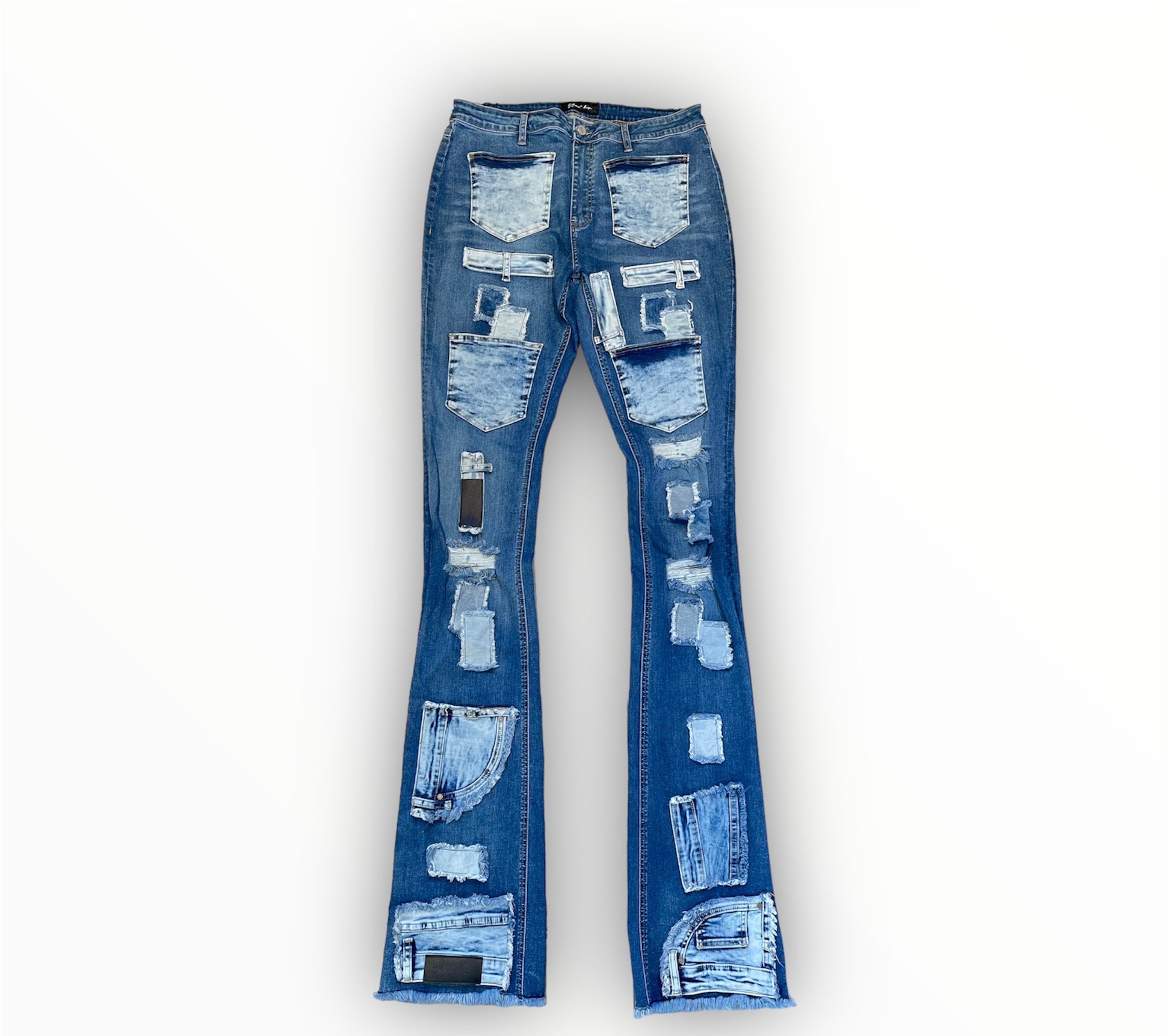 (Womens) Spaceboy Stacked Jeans