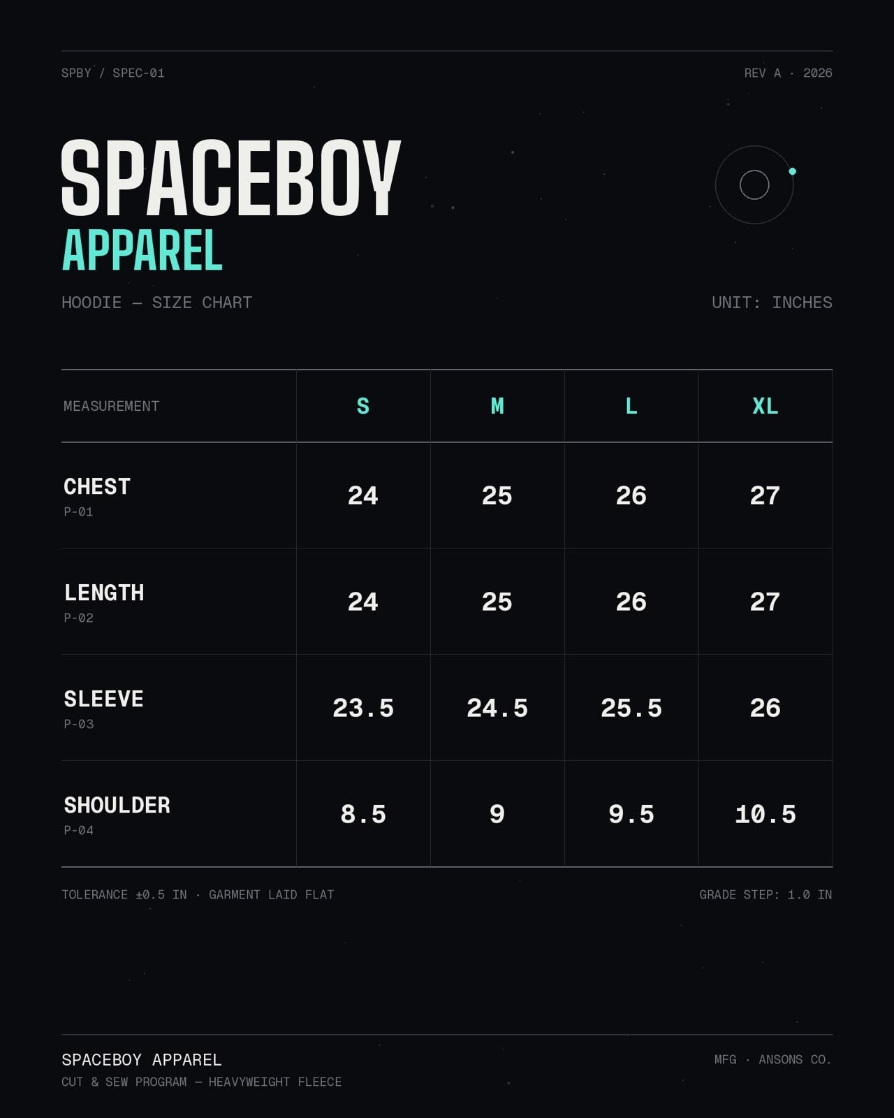 Spaceboy University Hoodie