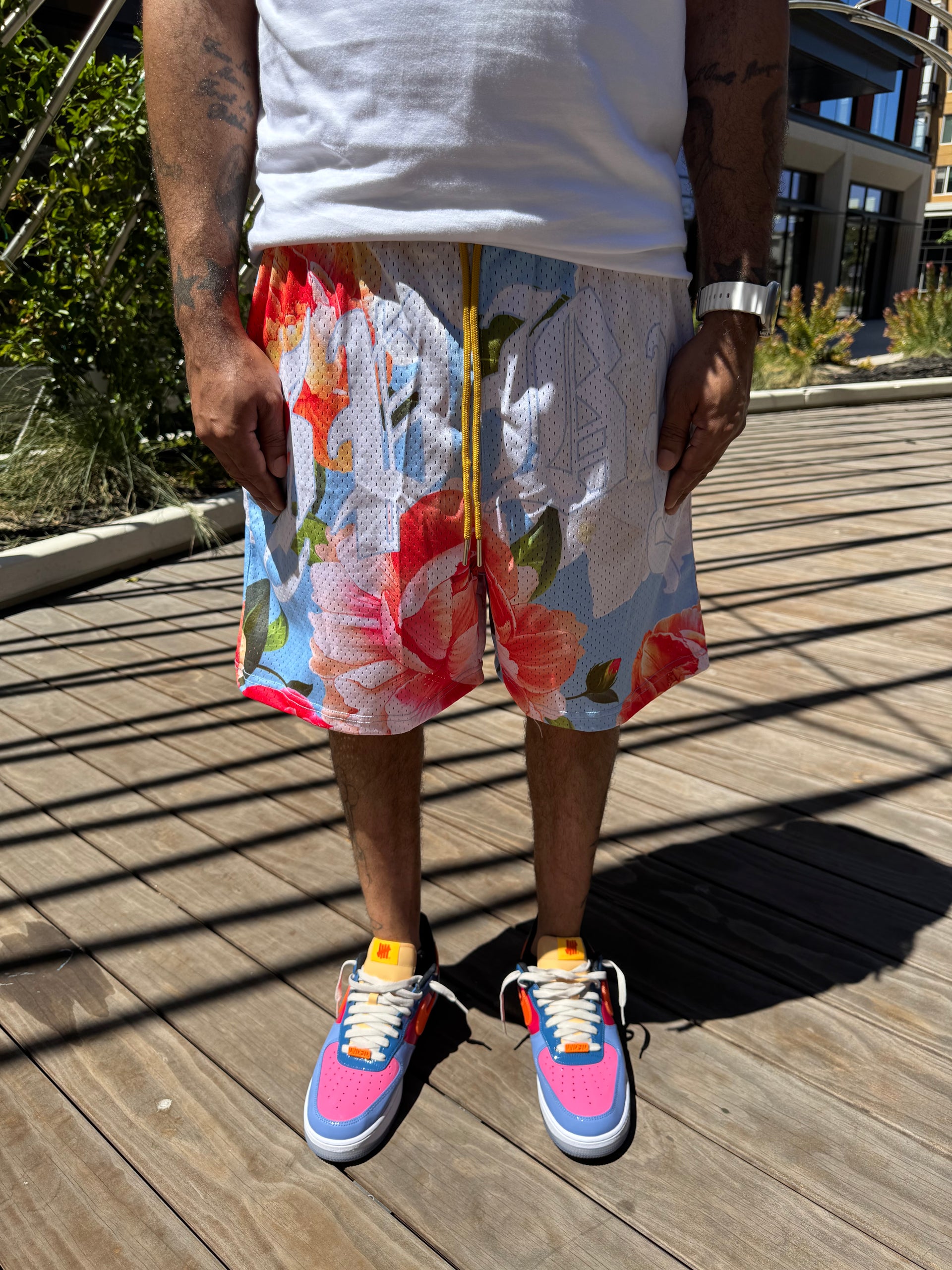 SPACEBOY FLORAL SHORTS