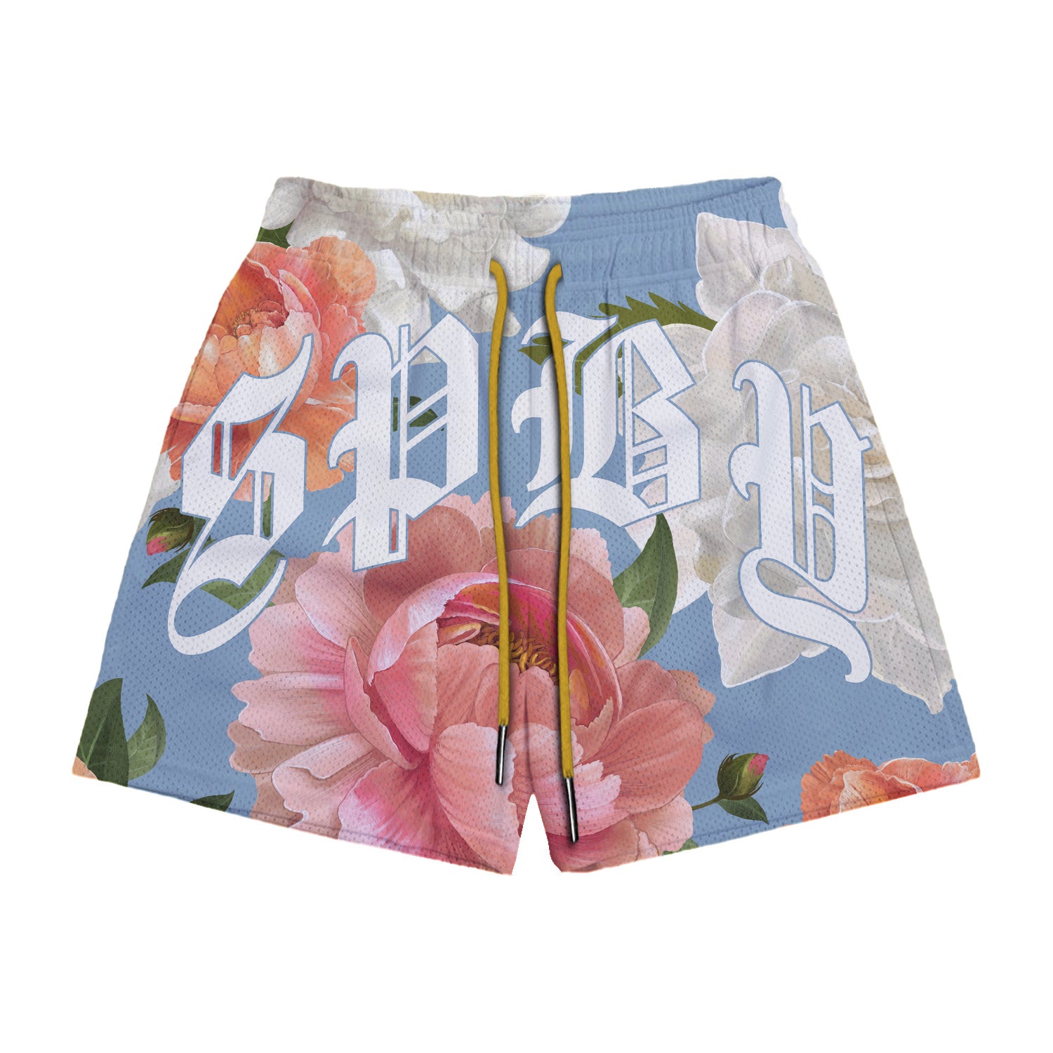 SPACEBOY Bloom Mesh Shorts