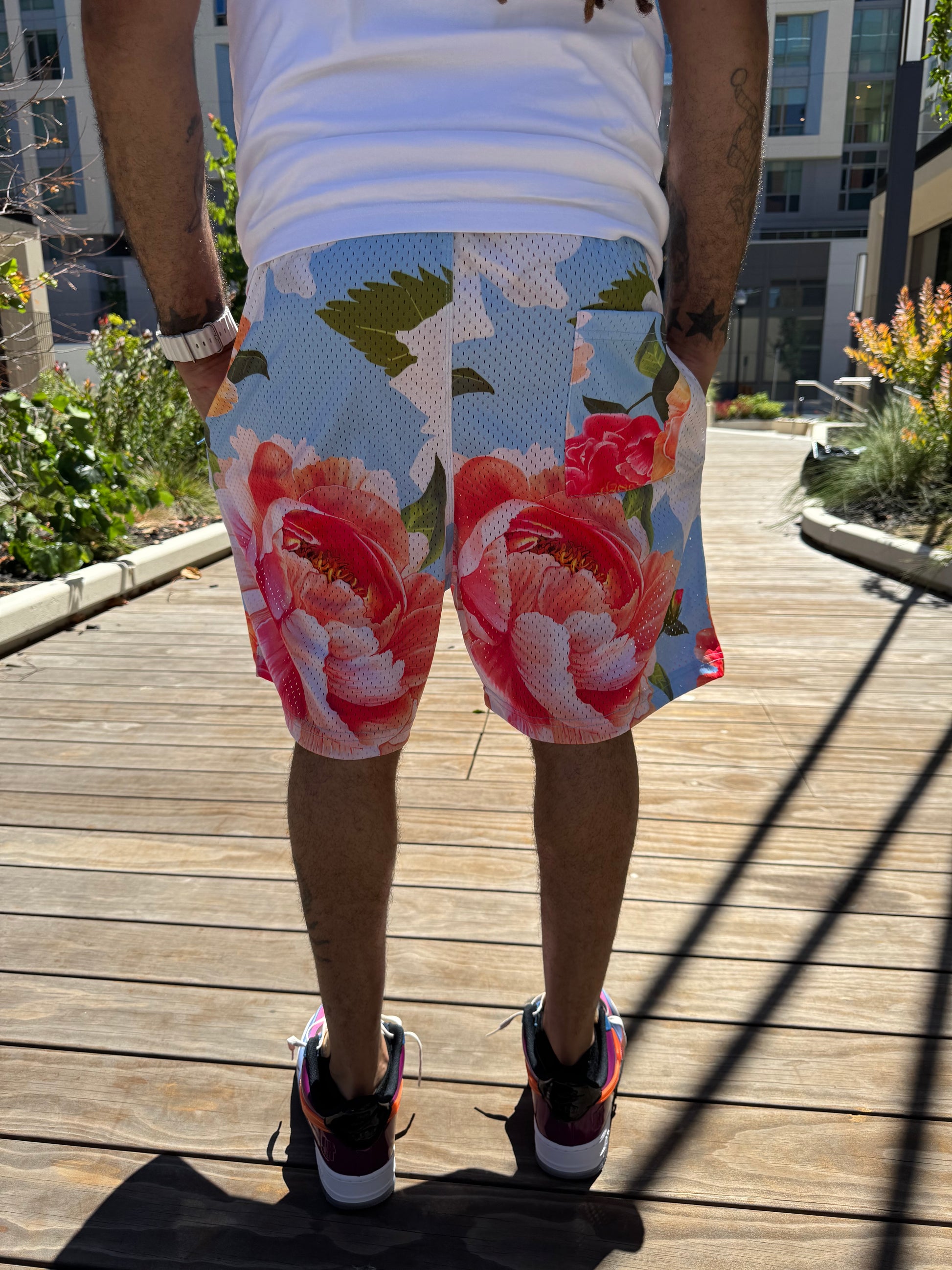 SPACEBOY FLORAL SHORTS