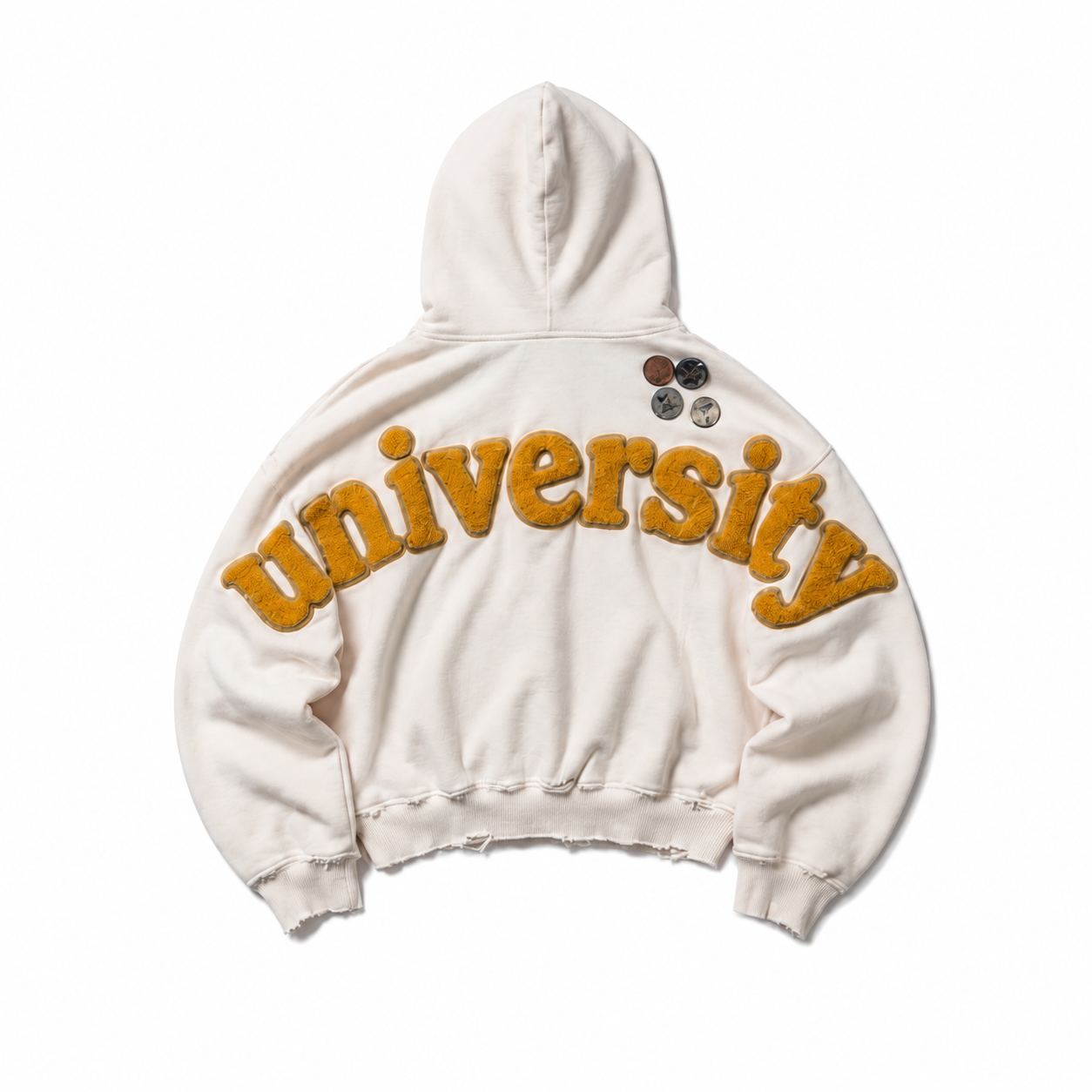 White SPACEBOY University Hoodie