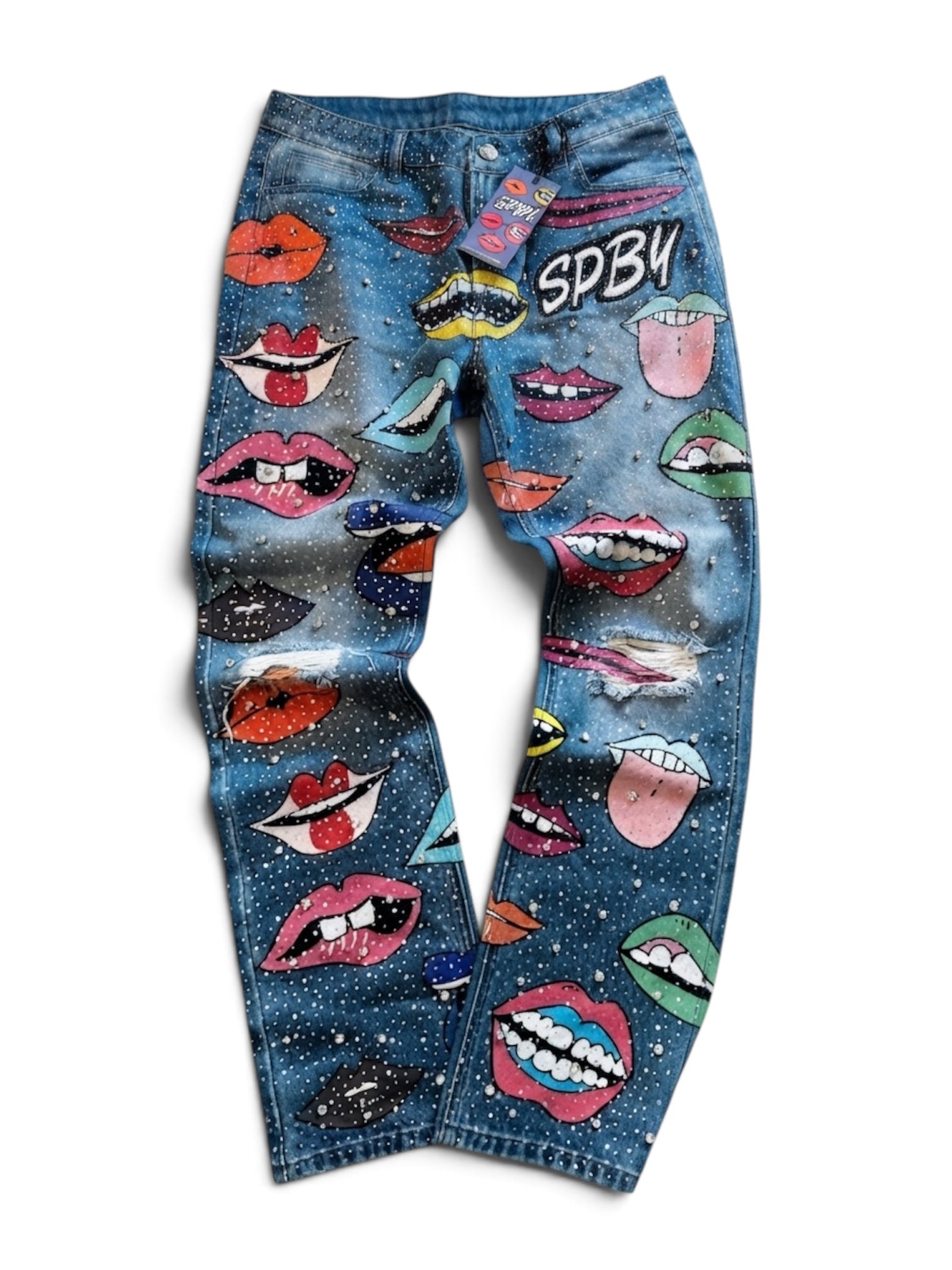 (PREORDER) SPBY lip art jeans