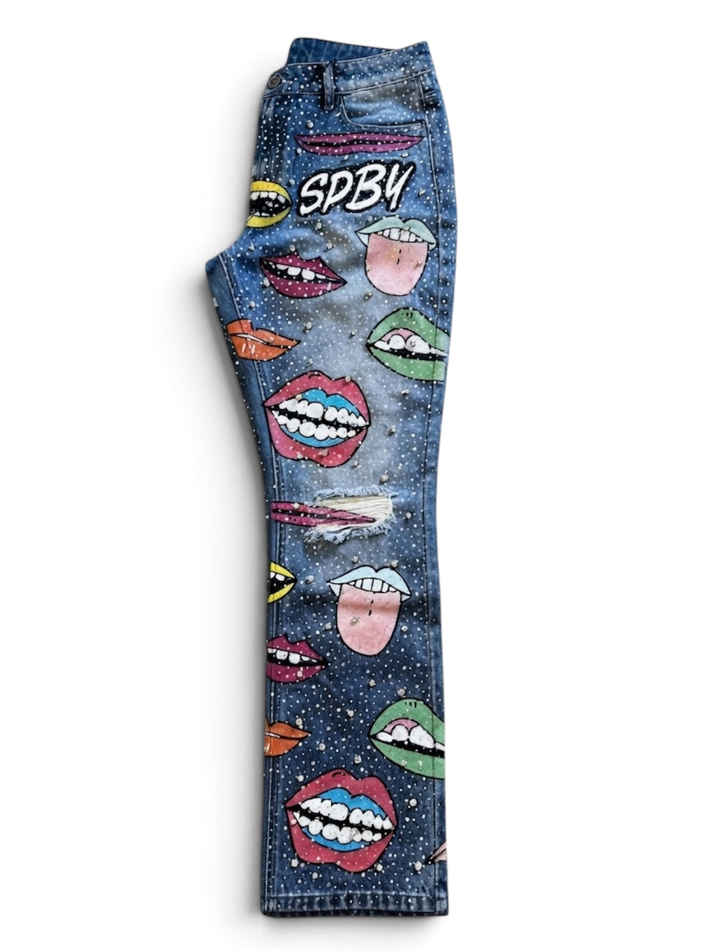 (PREORDER) SPBY lip art jeans
