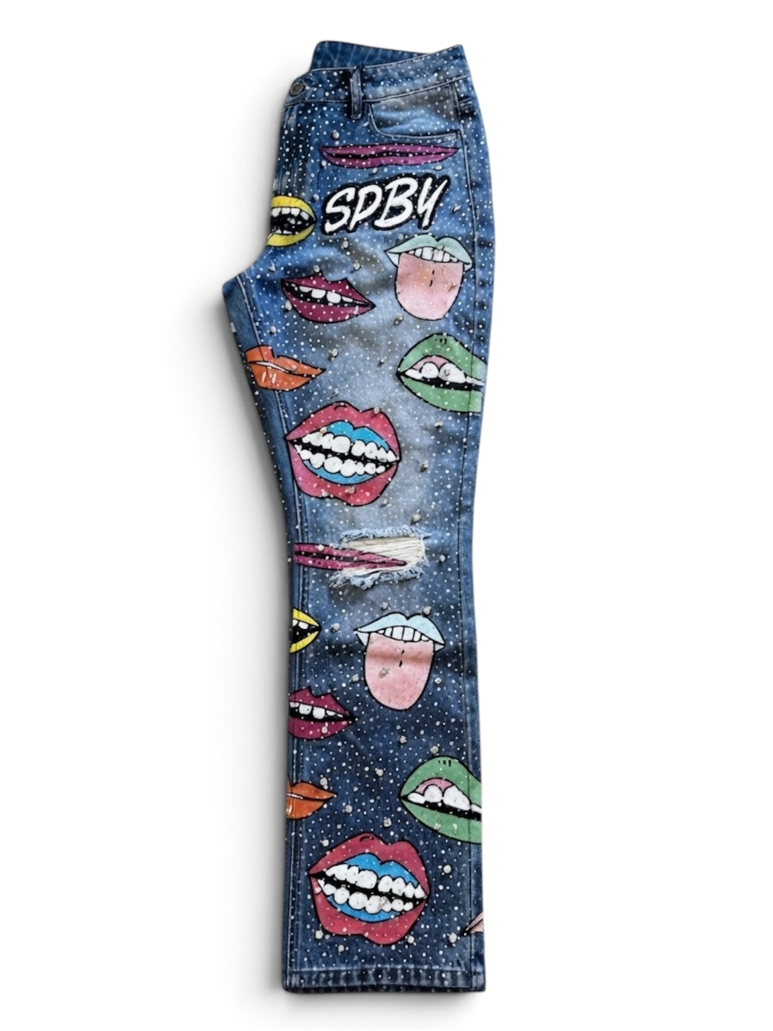 (PREORDER) SPBY lip art jeans