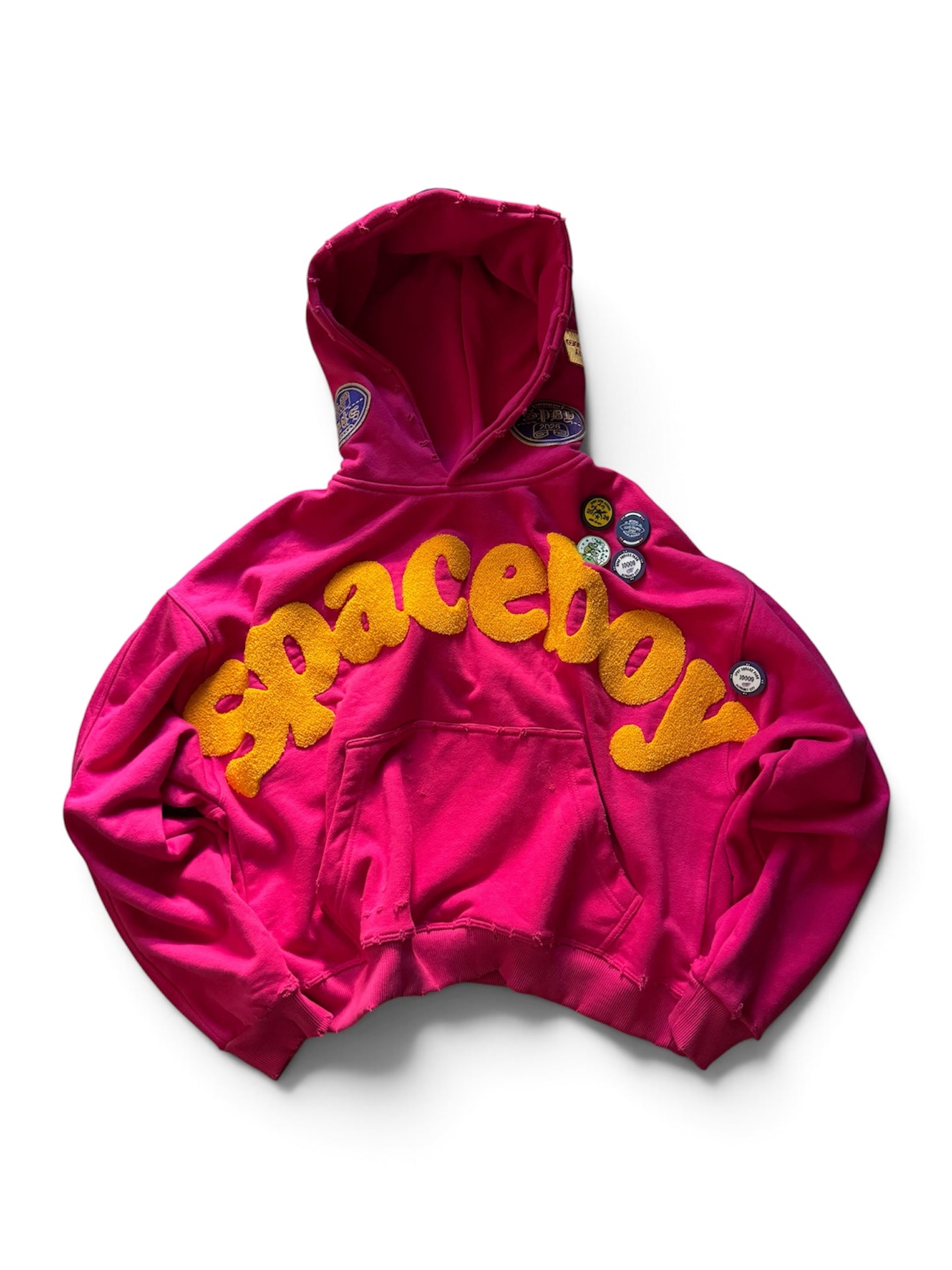 Pink Spaceboy University Hoodie