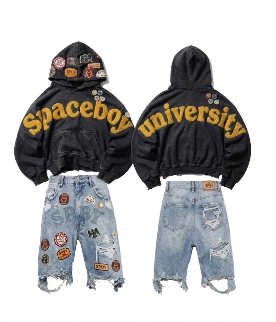Black Spaceboy University Set