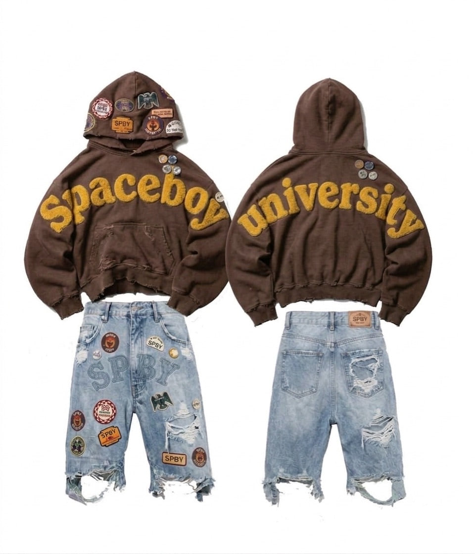 Brown Spaceboy University Set