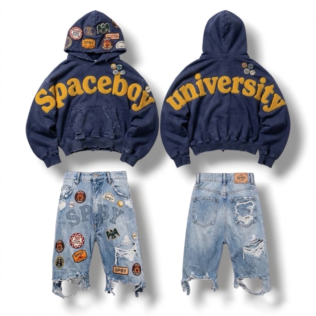 Blue Spaceboy University Set