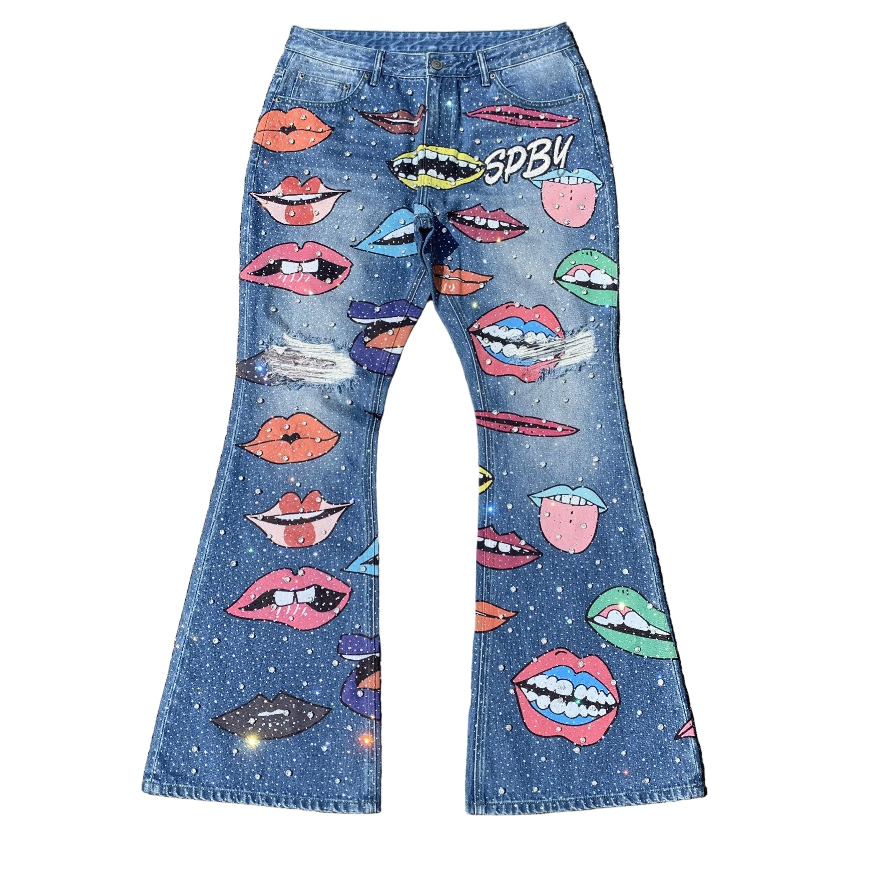 SPBY LIP ART DENIM