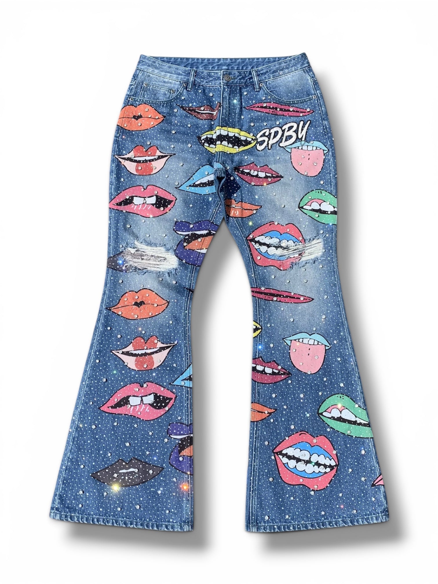 (PREORDER) SPBY lip art jeans
