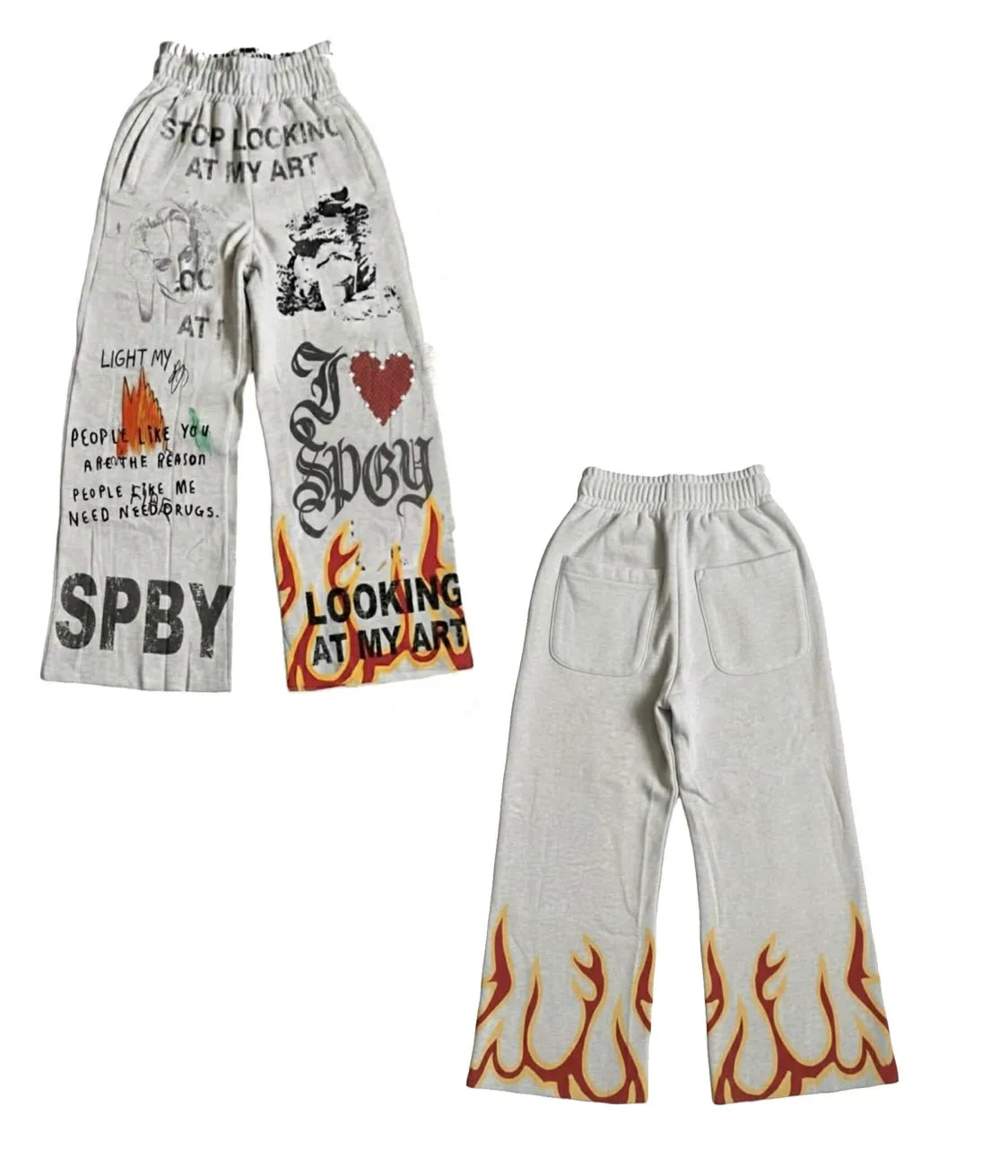 Spaceboy Sexy Flame Pants