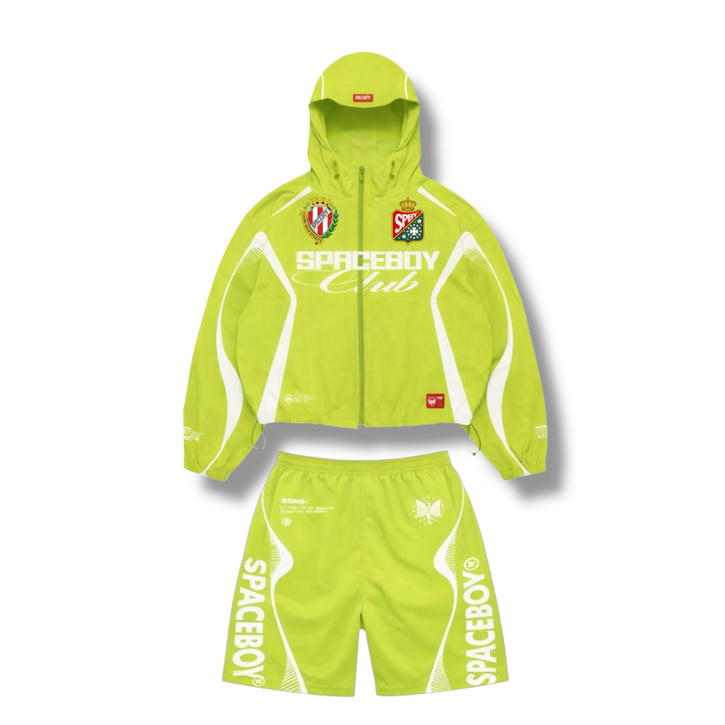 (Lime Green) Spaceboy club nylon set