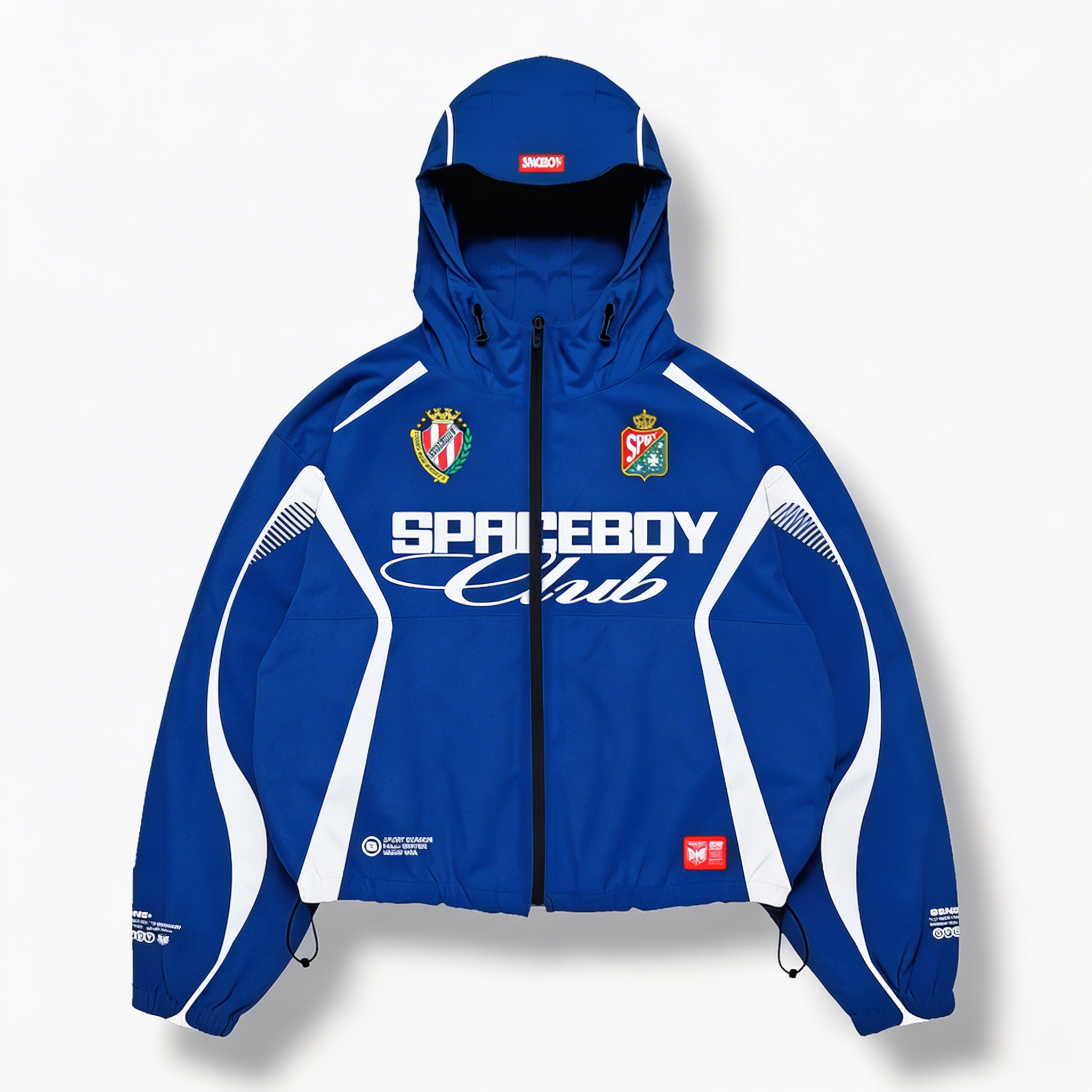 Blue Spaceboy Club Nylon Jacket