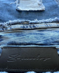 (Womens) Spaceboy Stacked Jeans