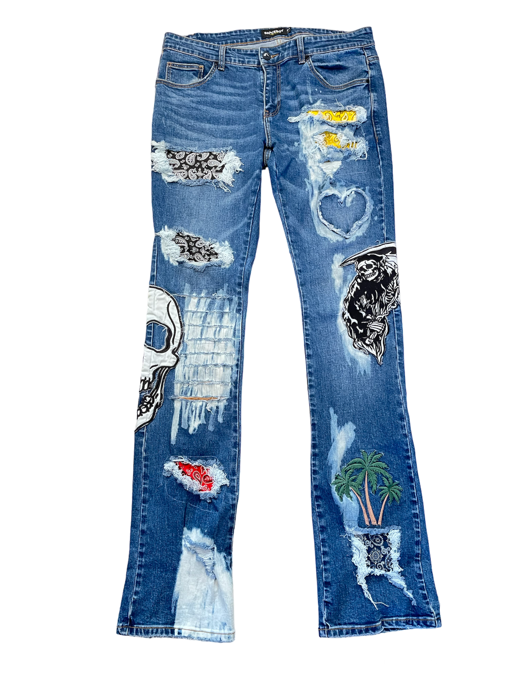 Spaceboy reaper jeans (Stacked jeans)