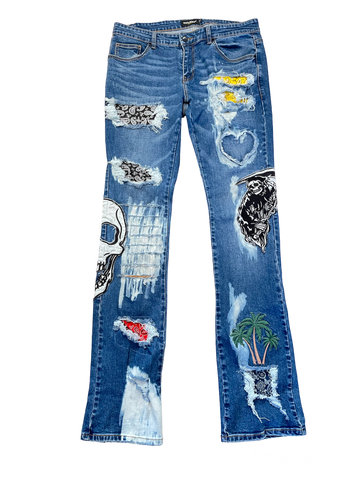Spaceboy reaper jeans (Stacked jeans)