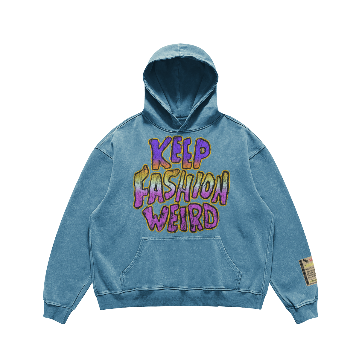 KEEP FASHION WEIRD HOODIE