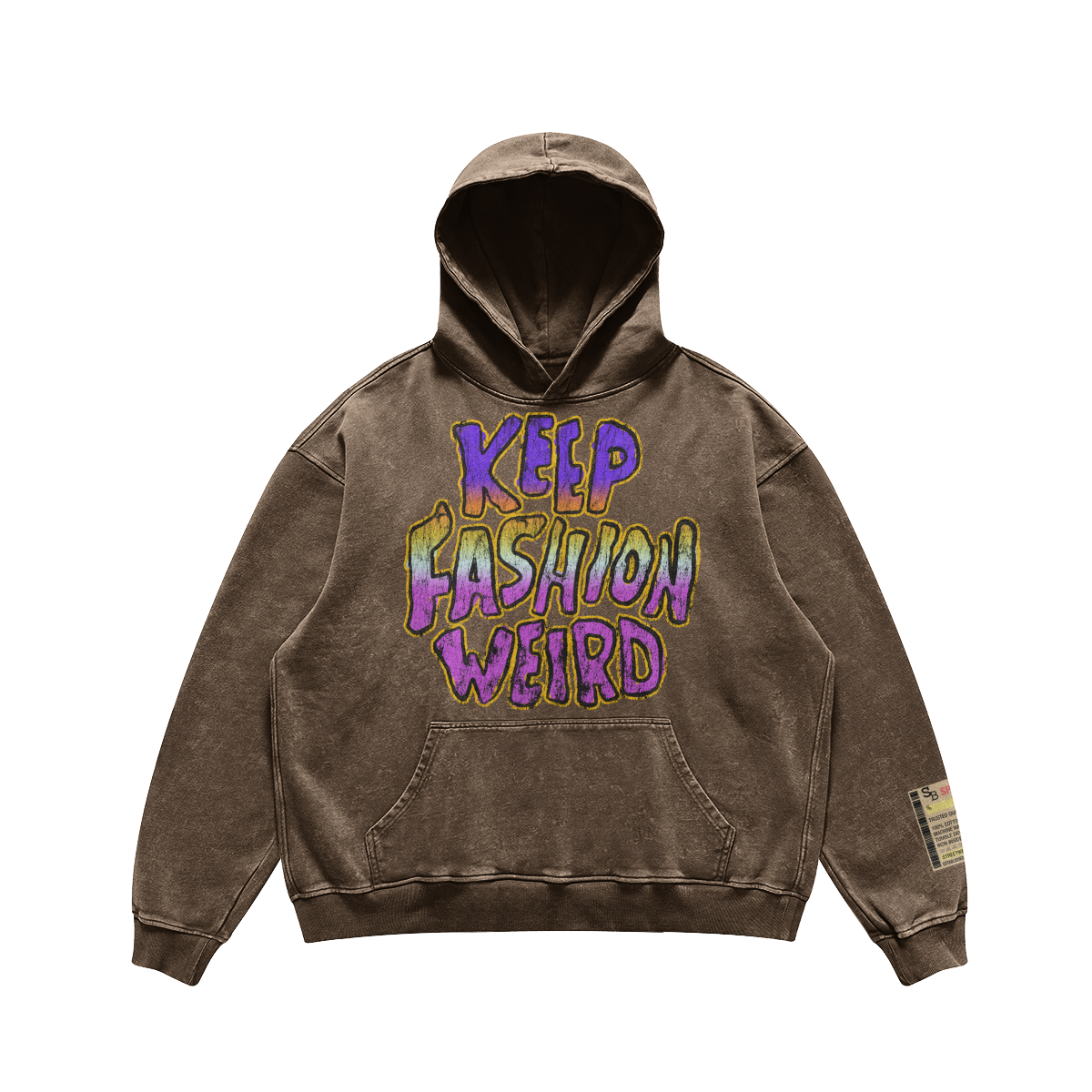 KEEP FASHION WEIRD HOODIE
